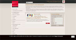 Desktop Screenshot of collezionepaolovi.it